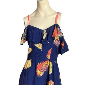 Trashy Diva Hollywood Feathers dress sz 10
